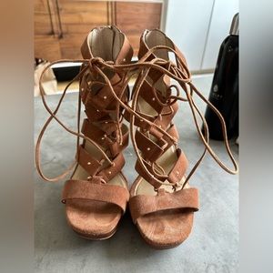 Vince Camuto Lace up heels